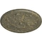 Ekena Millwork Legacy Acanthus Ceiling Medallion (Canopies up to 3 1/2"), 12 3/4"OD x 7/8"P, Witch Hazel Crackle CM12LEWHC - alternate 5